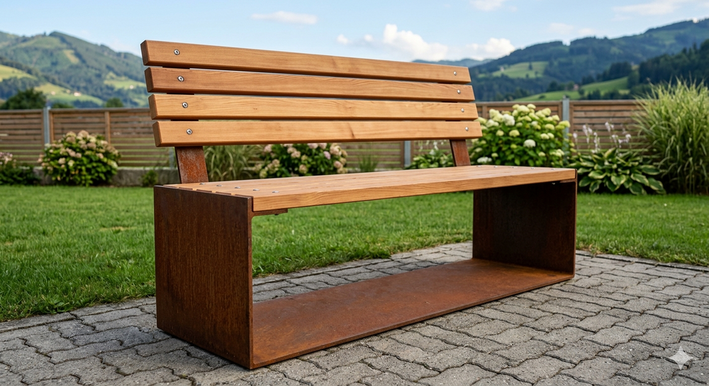 AlpStahl Gartenbank 